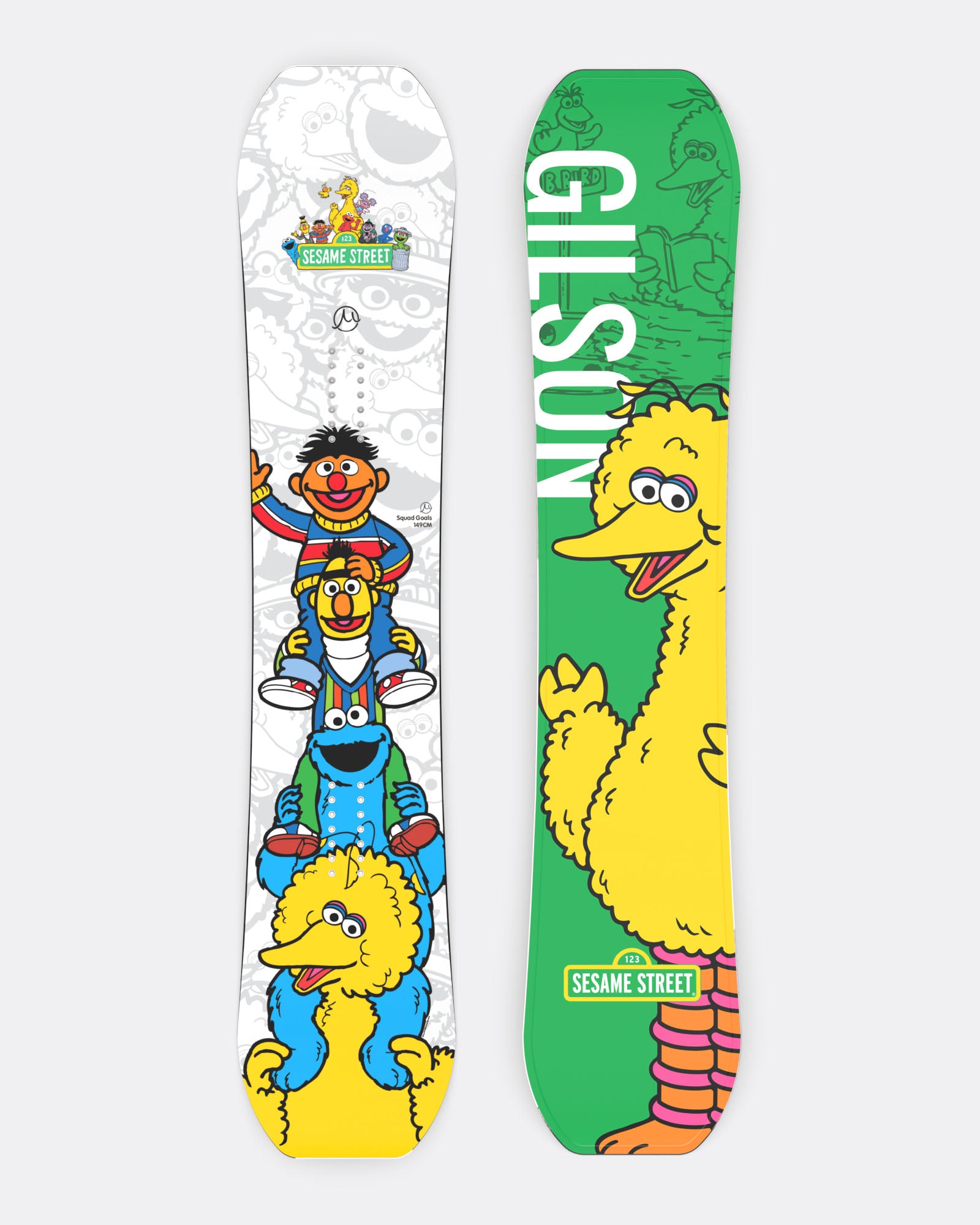 burton kermit snowboard Sesame Street Big Bird Snowboard