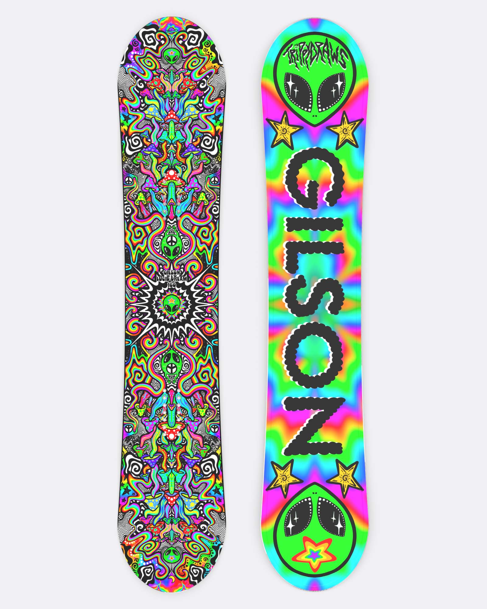 ride control snowboard 2010 Lucid Dream Hybrid Camber Snowboard