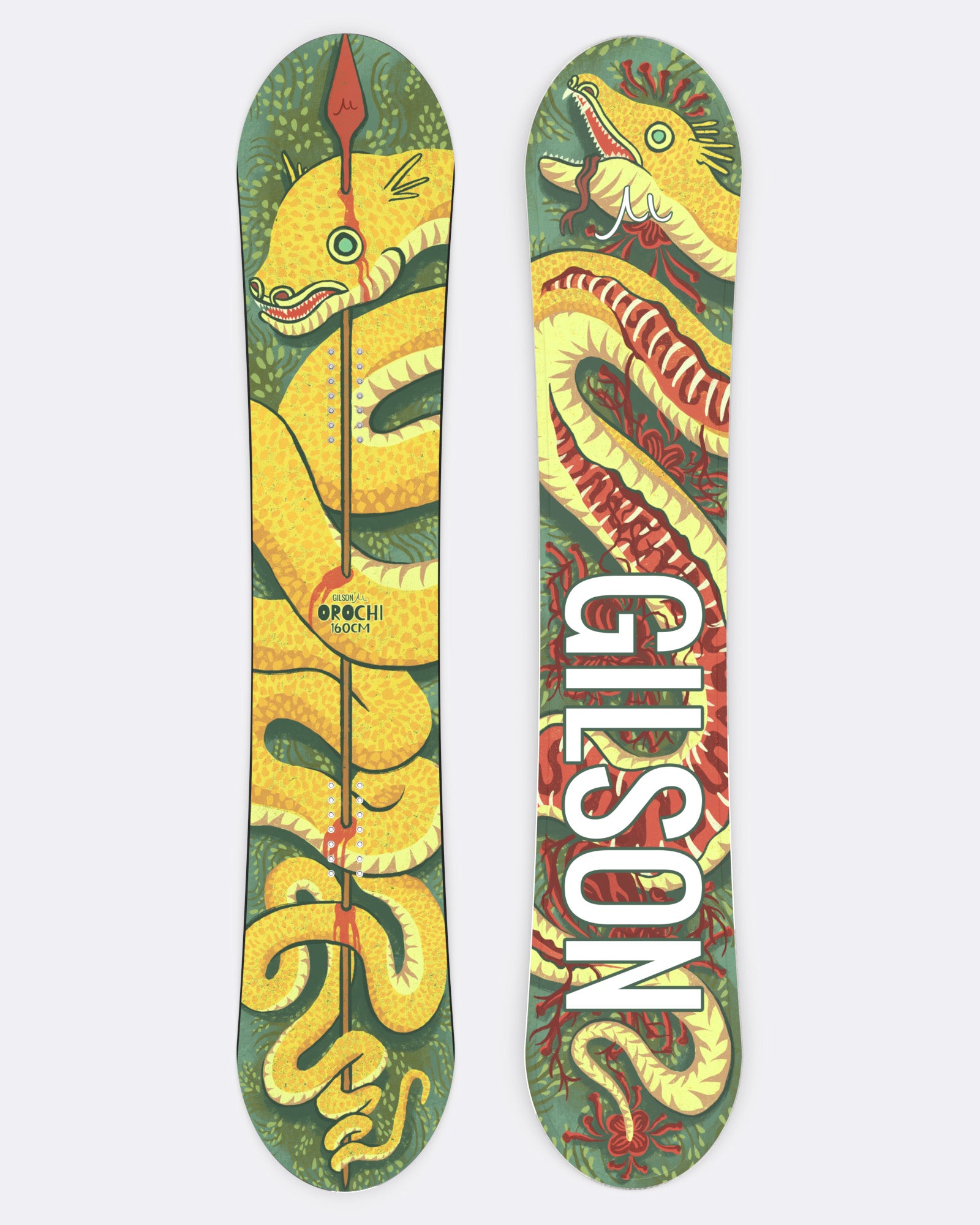 Orochi Hybrid Camber All Mountain Snowboard | GILSON x Tatsuya King