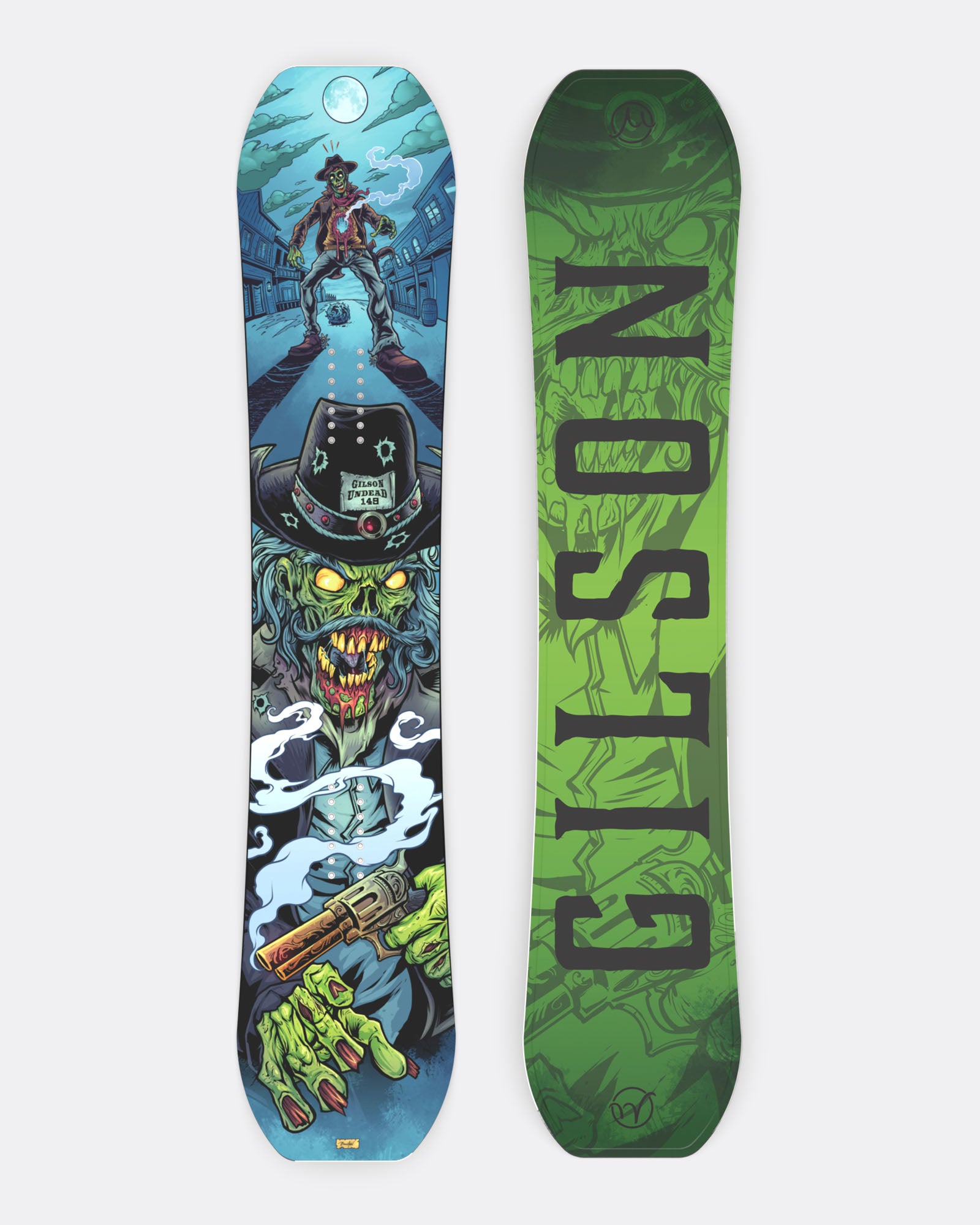 2022 Undead Night Freestyle Hybrid Camber Park Snowboard – GILSON