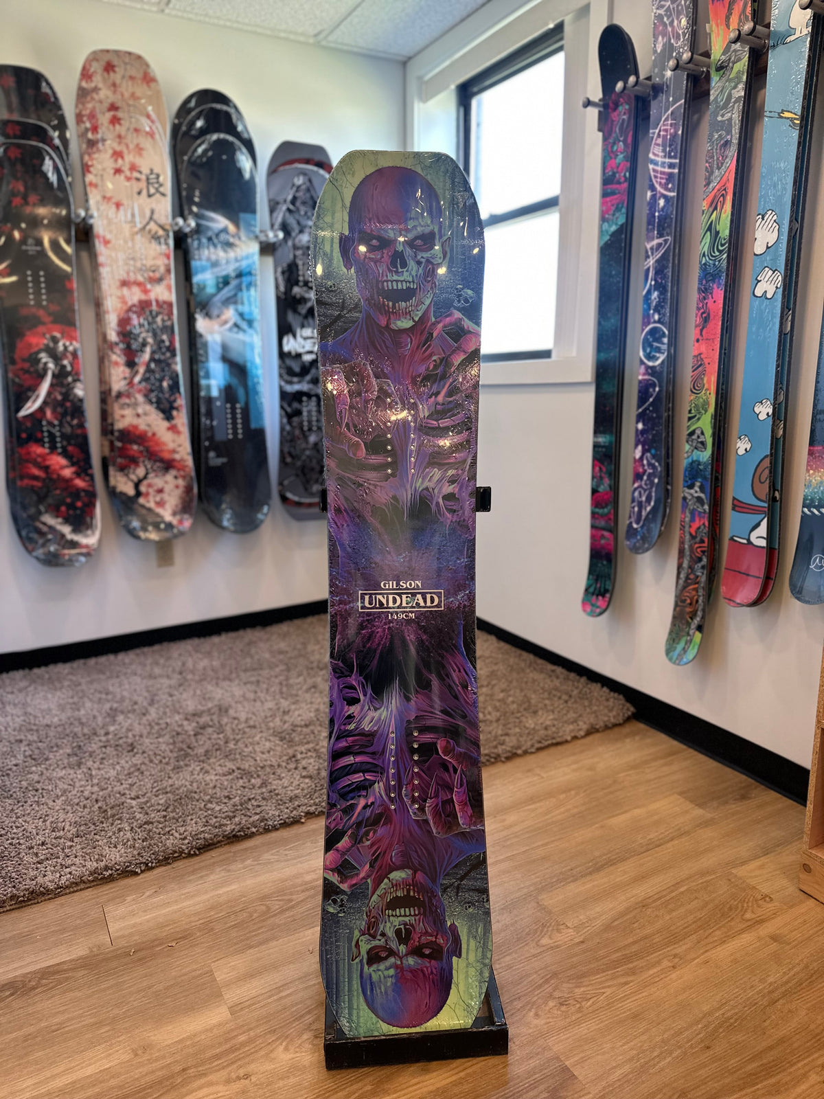 Closeout - 2024 Undead 149cm 3D (Edge gap) #3554