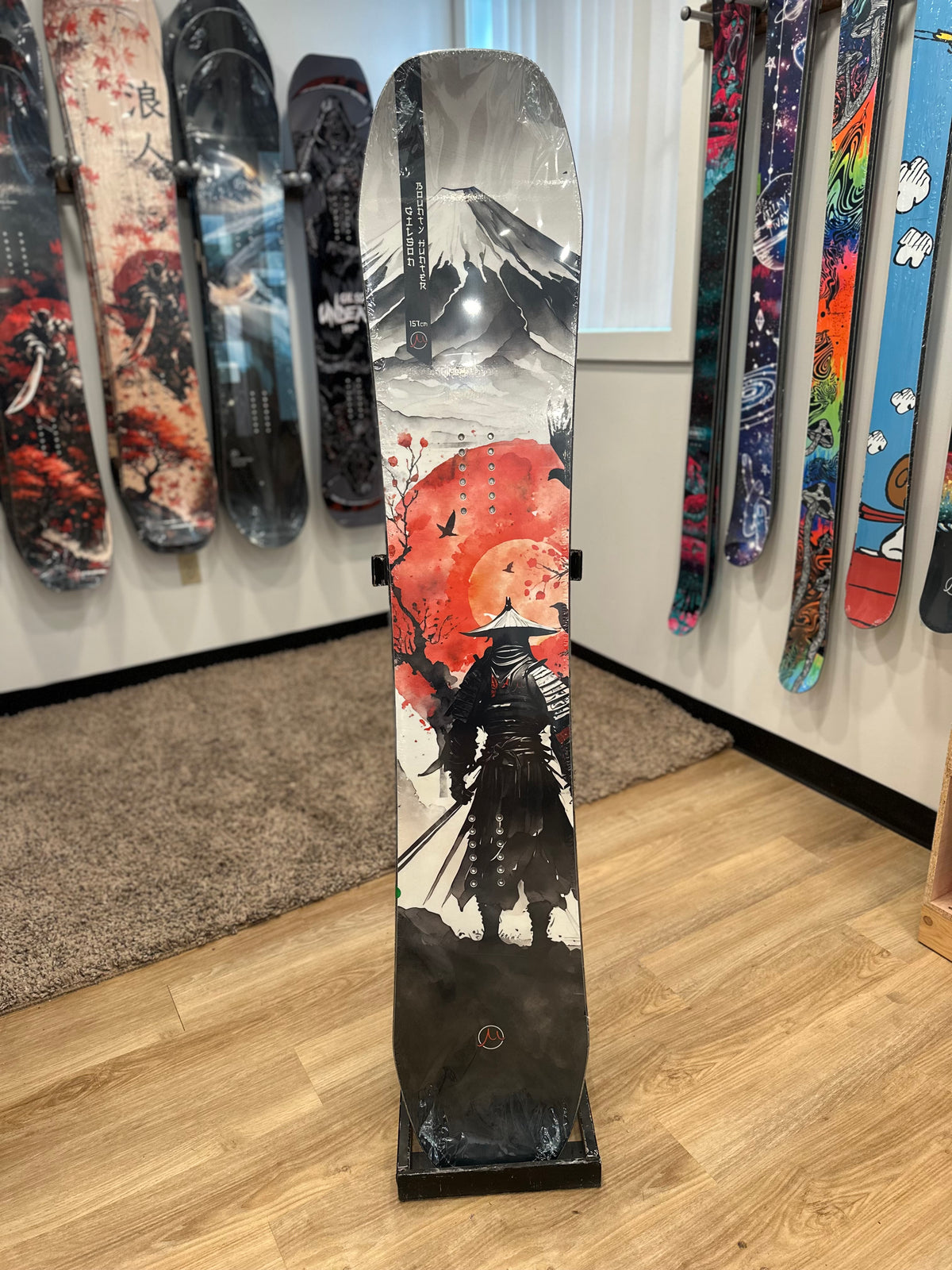 Closeout - 2024 Bounty Hunter 157cm Flat (Missed insert/Core shift) #3469