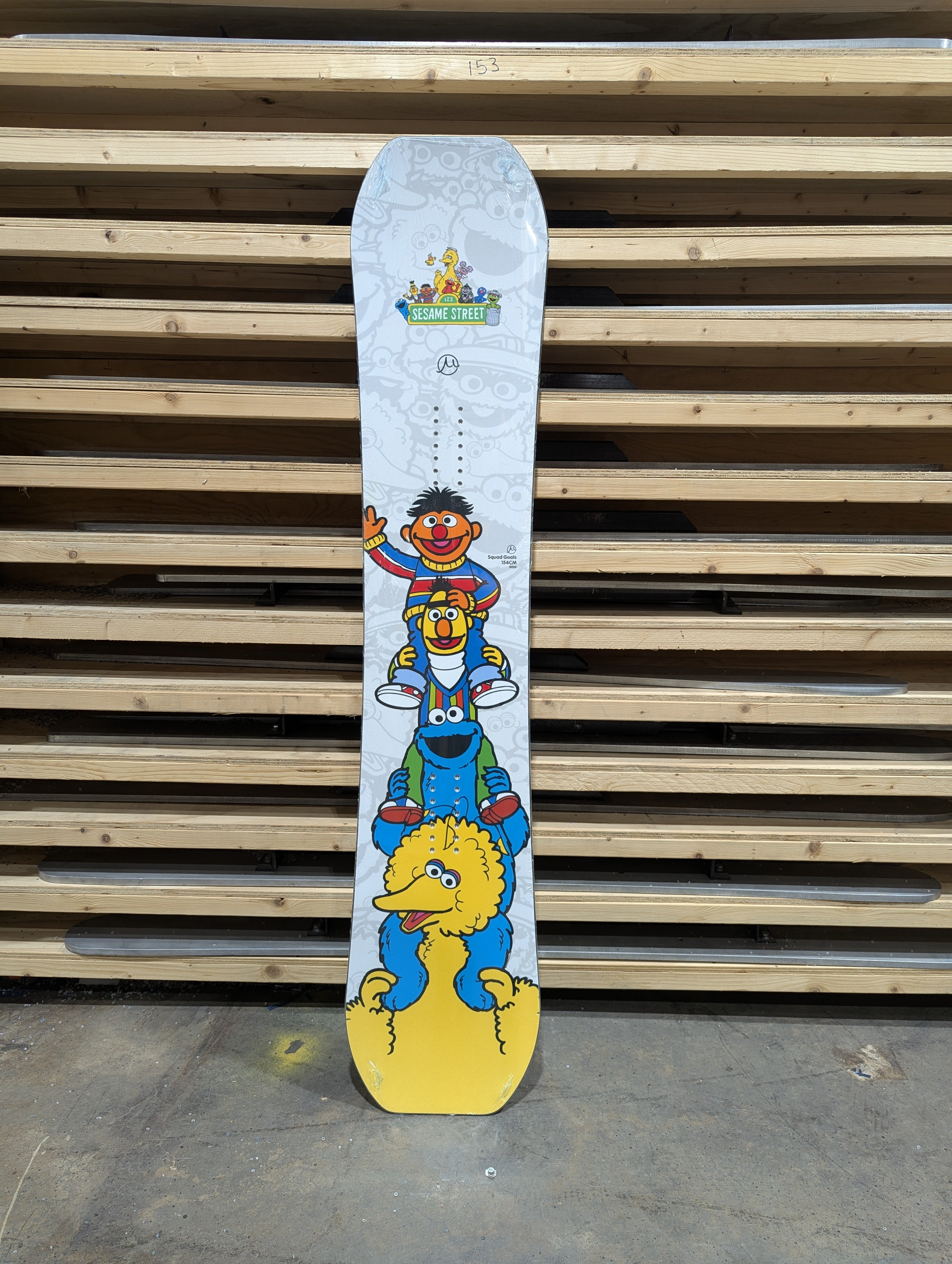 Closeout 154 WIDE FLAT Squad Cookie #1194