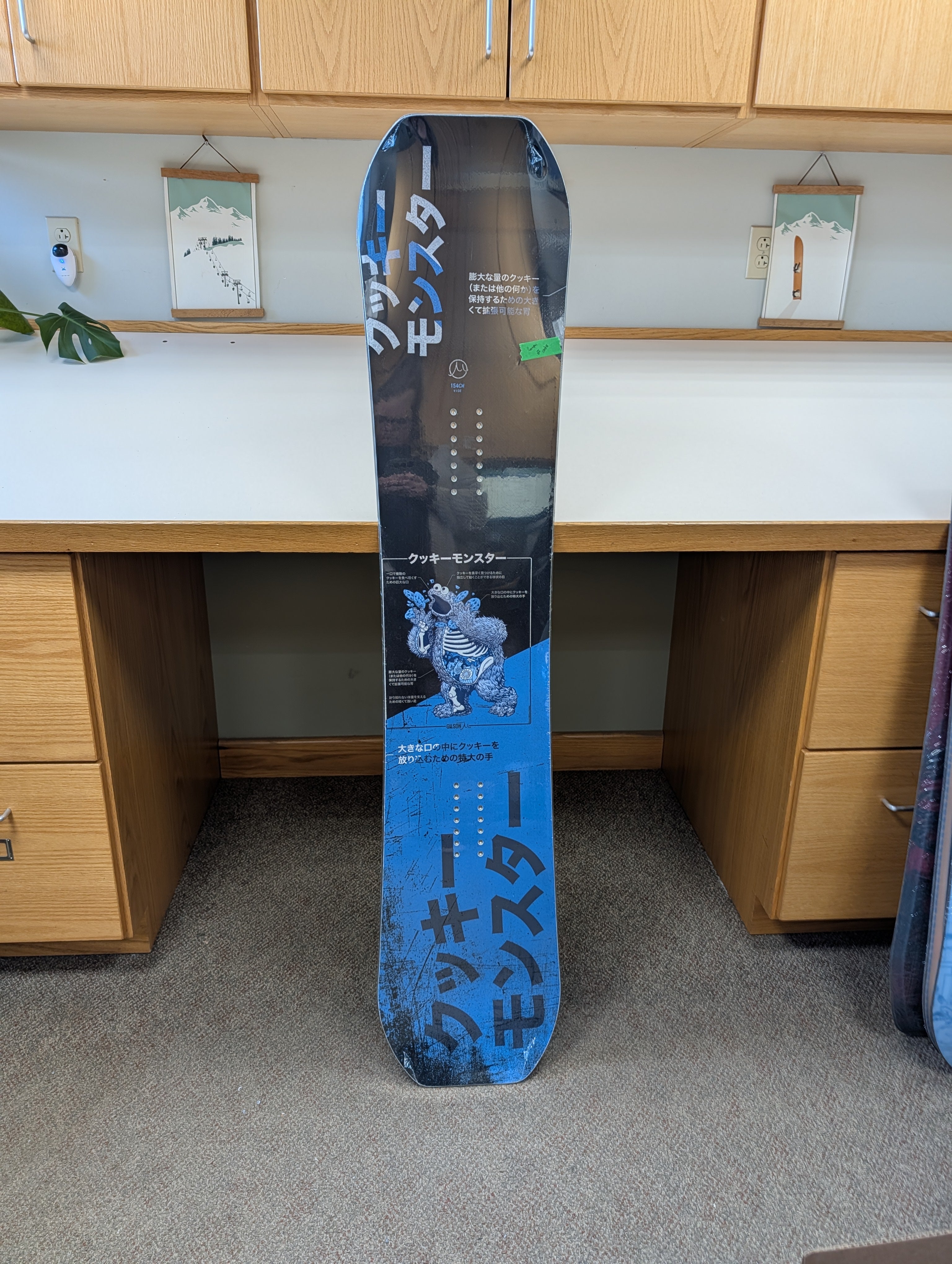 GILSON Closeout #8457 – Monster Anatomy - Cookie Monster 154 Wide