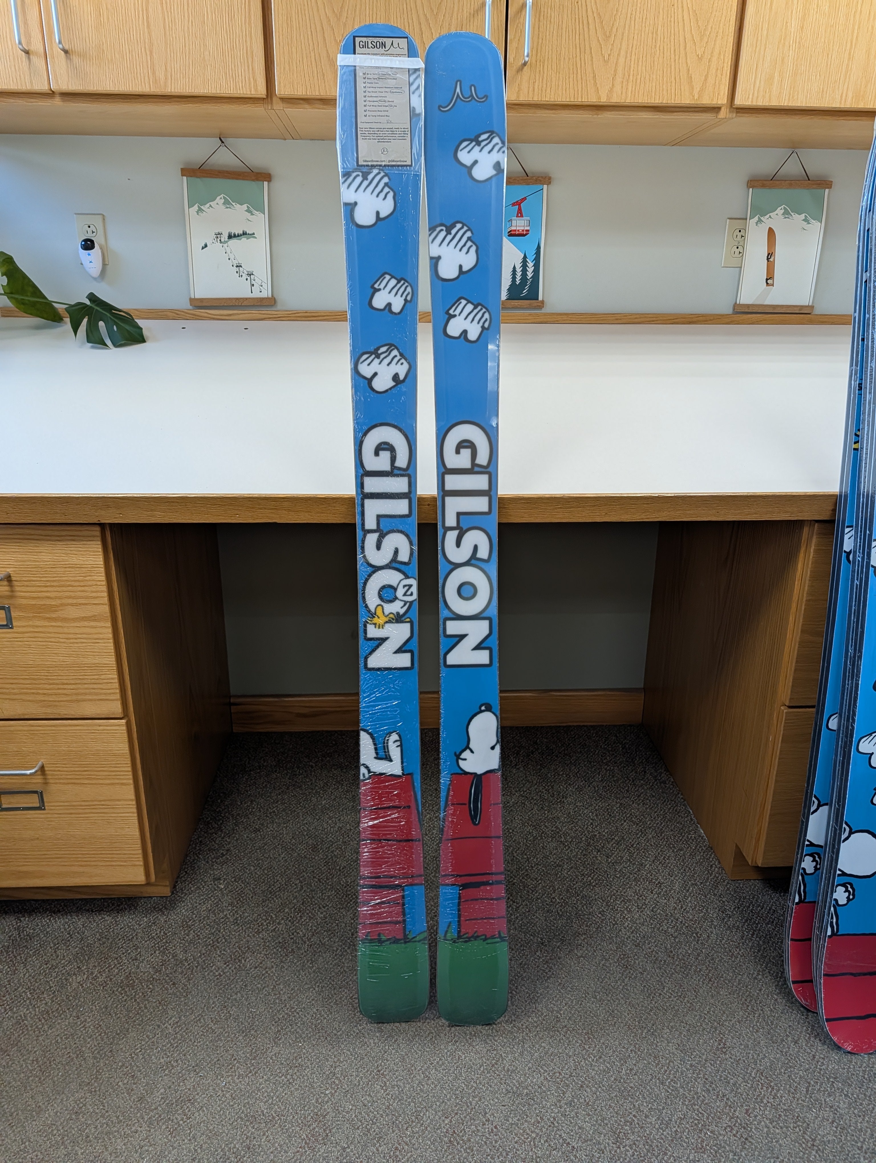 GILSON Closeout #5447 – Snoopy Skis 173cm