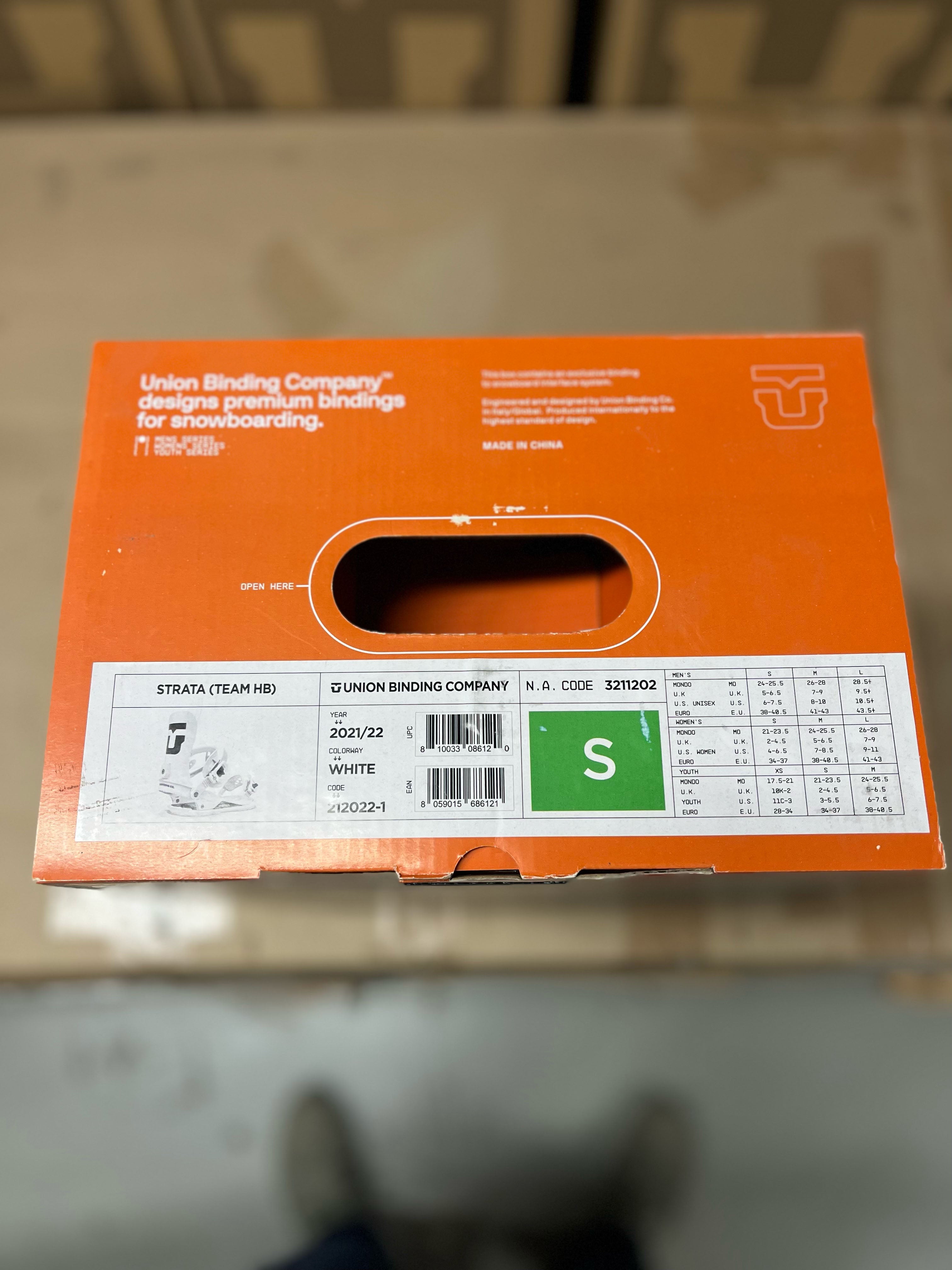 Closeout Union Strata 2021/22 Team HB