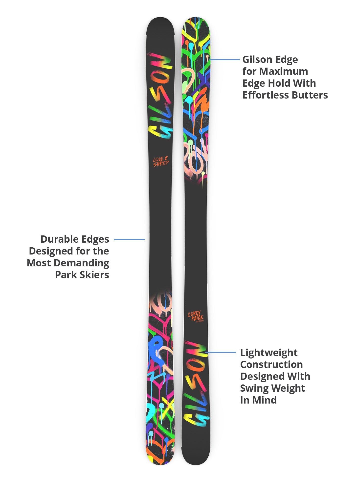 Street Hearts Skis