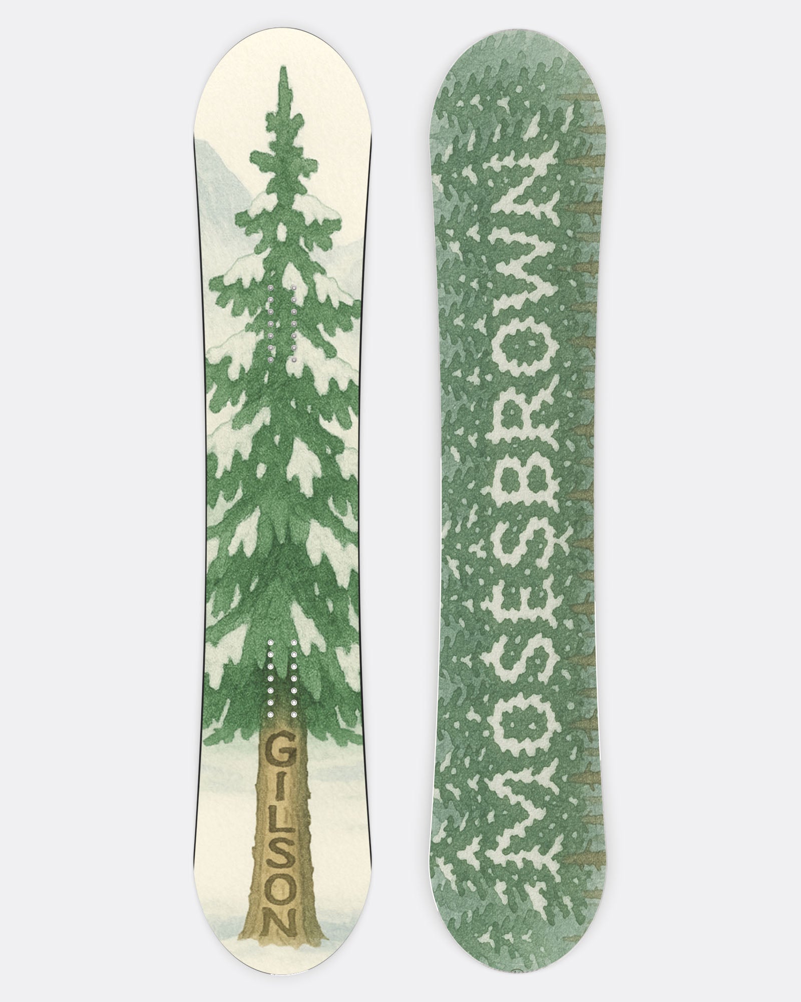 Evergreen Hybrid Camber All Mountain Snowboard | GILSON 165 Wide