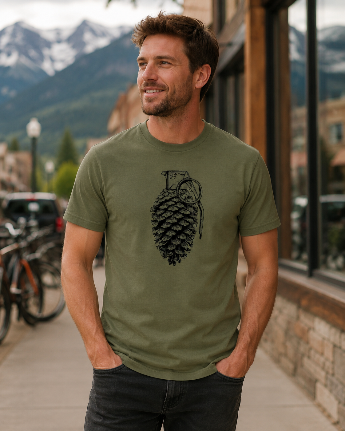 Pine Grenade Tee