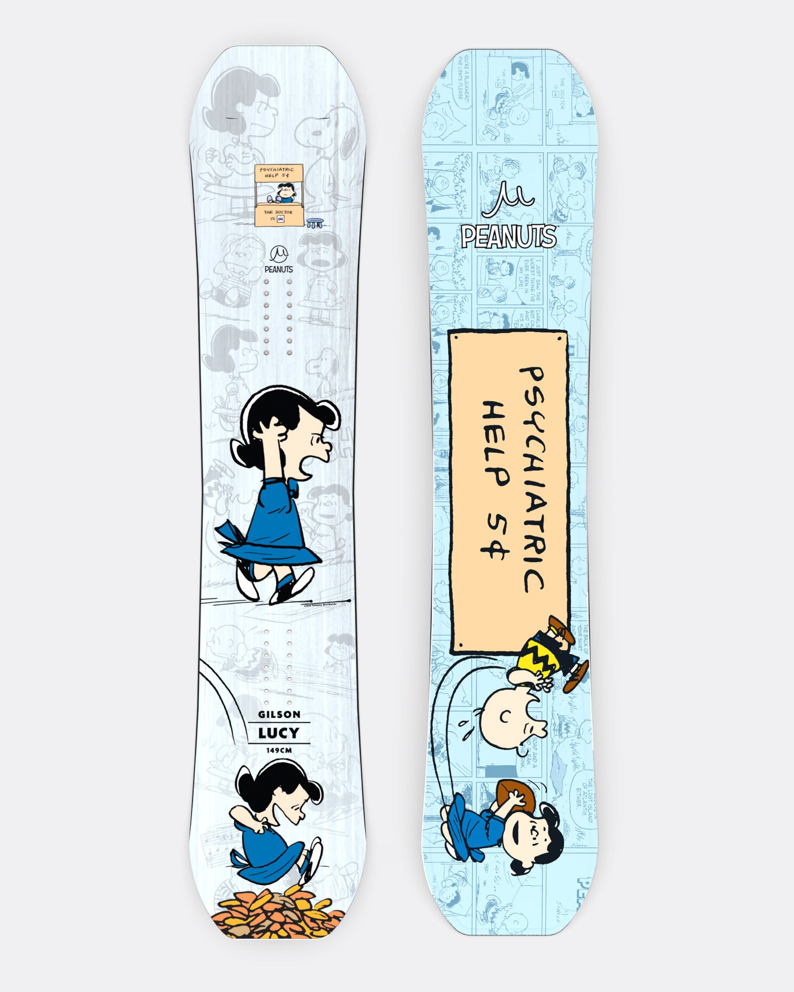 burton characters snowboard GILSON x Peanuts Lucy Snowboard