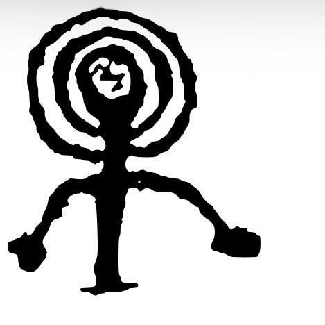 Spiral figure mark from the SÉMA board
