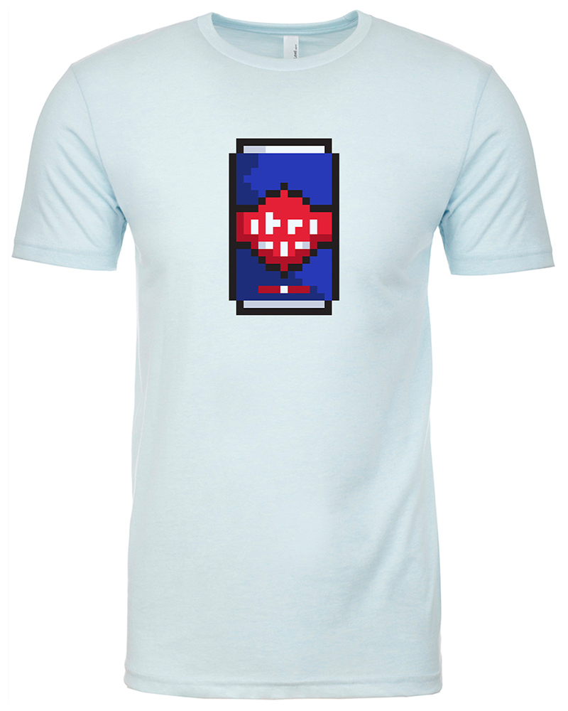 Pale Ale Tee Ice Blue graphics