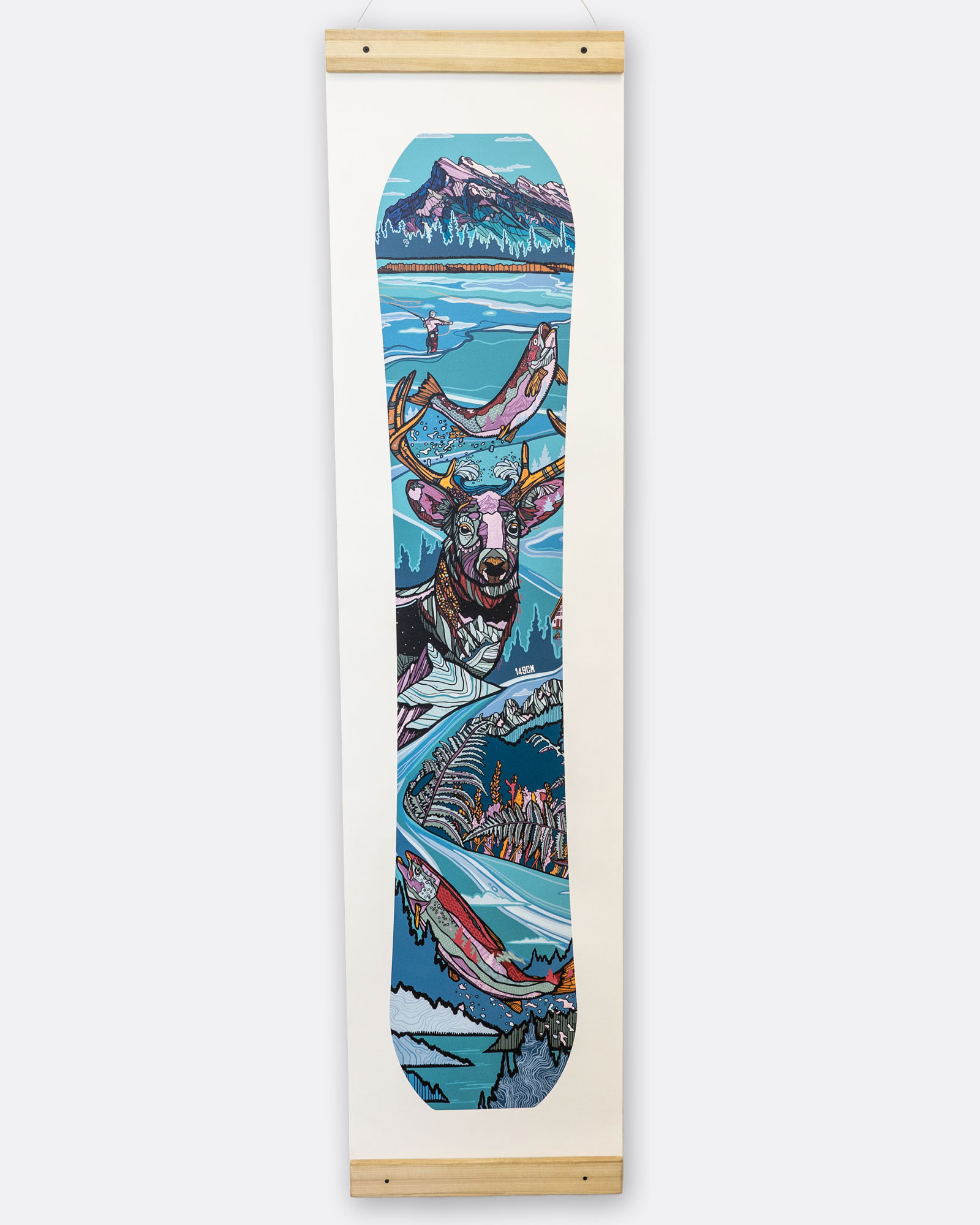 Snowboard Art Print Rundle graphics thumbnail