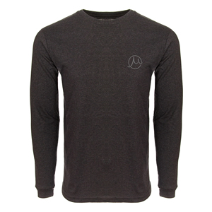 Gilson circle logo carbon long sleeve front small