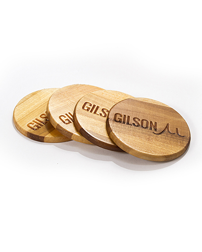 Gilson snowboard core coasters small