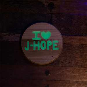 Glow Coasters 
K-pop J-Hope  graphics