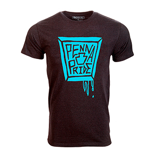 Penna pride carbon tee small