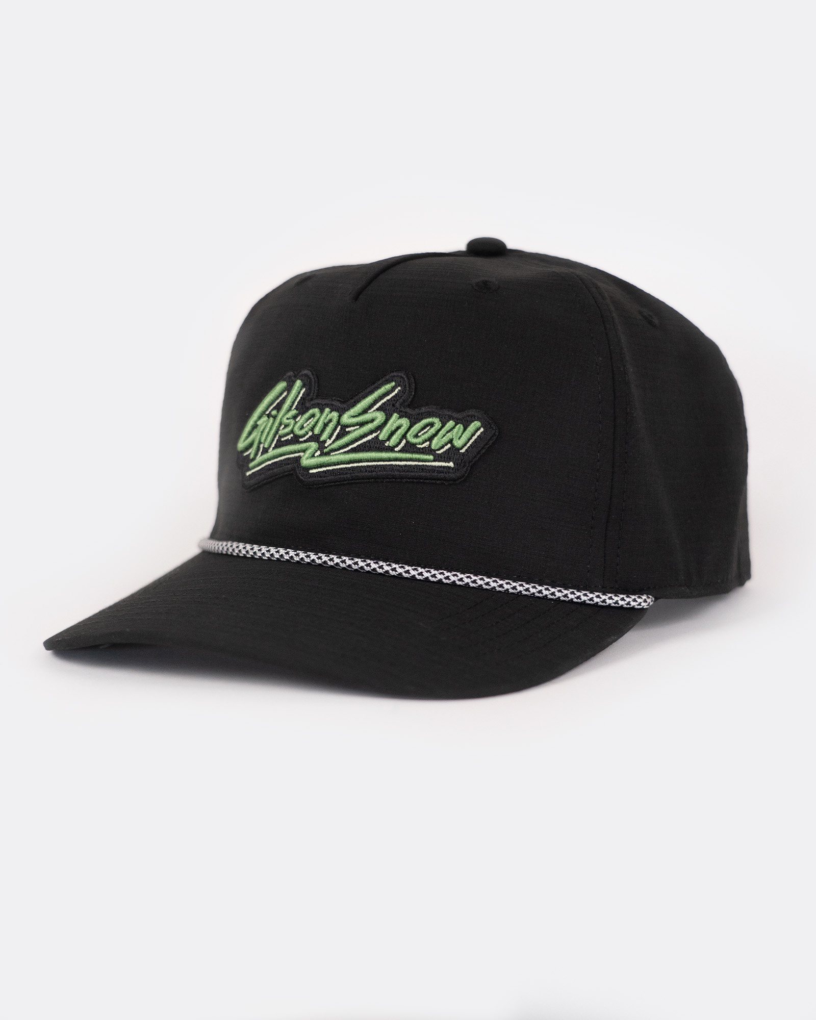 Punk Snapback Black Green graphics