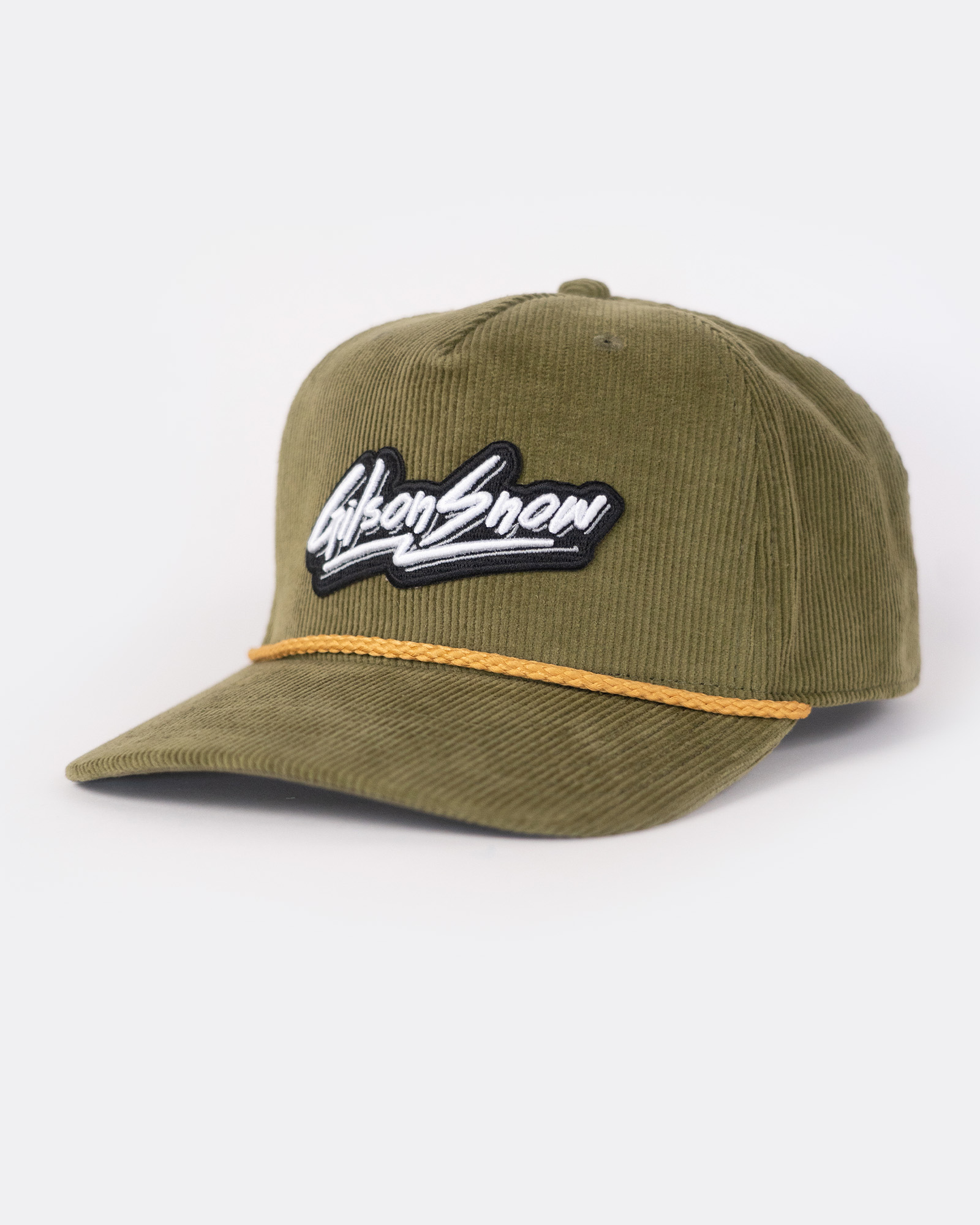 Punk Snapback Olive graphics