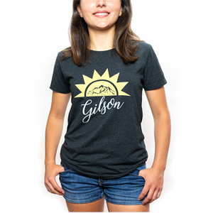 Sunrise carbon tee fit front small