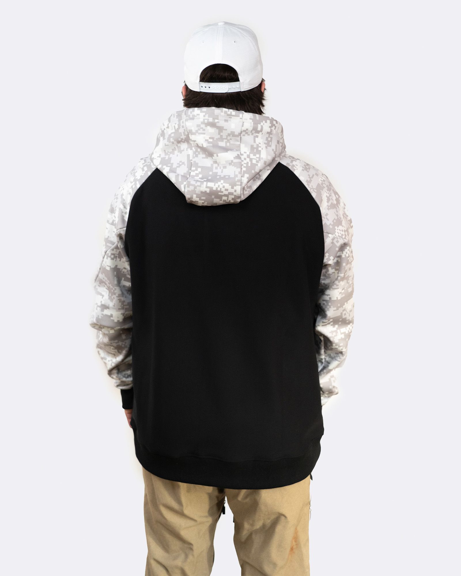 GILSON Hoodie 
w/ Stash Pocket Arctic Camo graphics alternate thumbnail 3