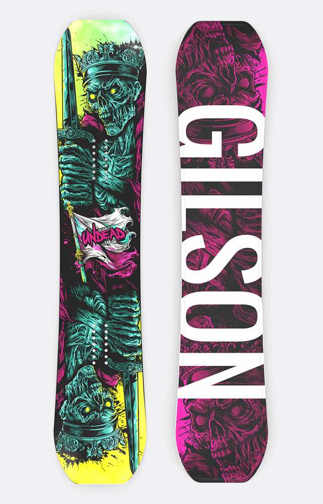 2026 Undead Snowboard graphics