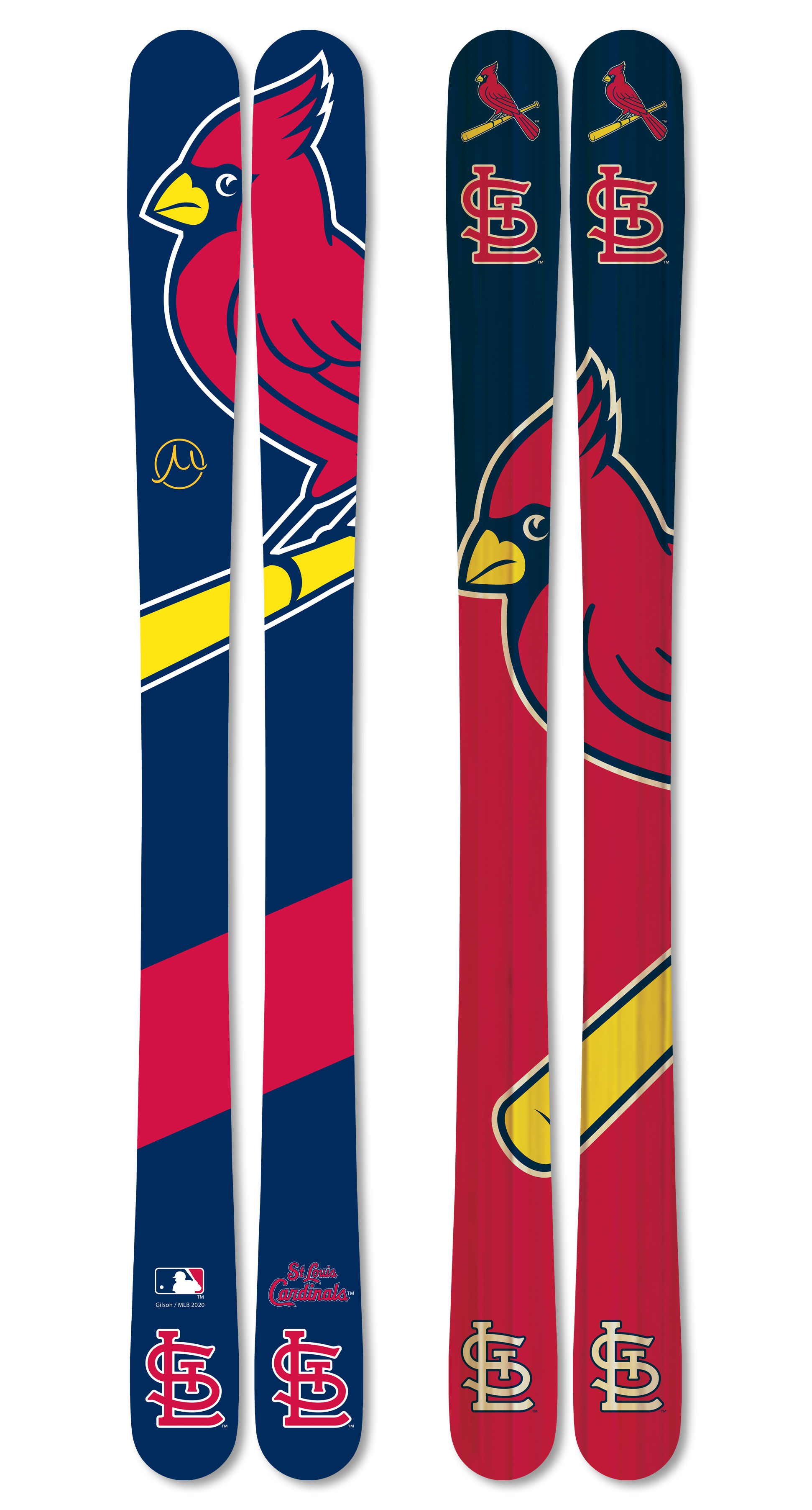 Mlb st louis cardinals skis large