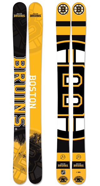 Nhl boston bruins skis small