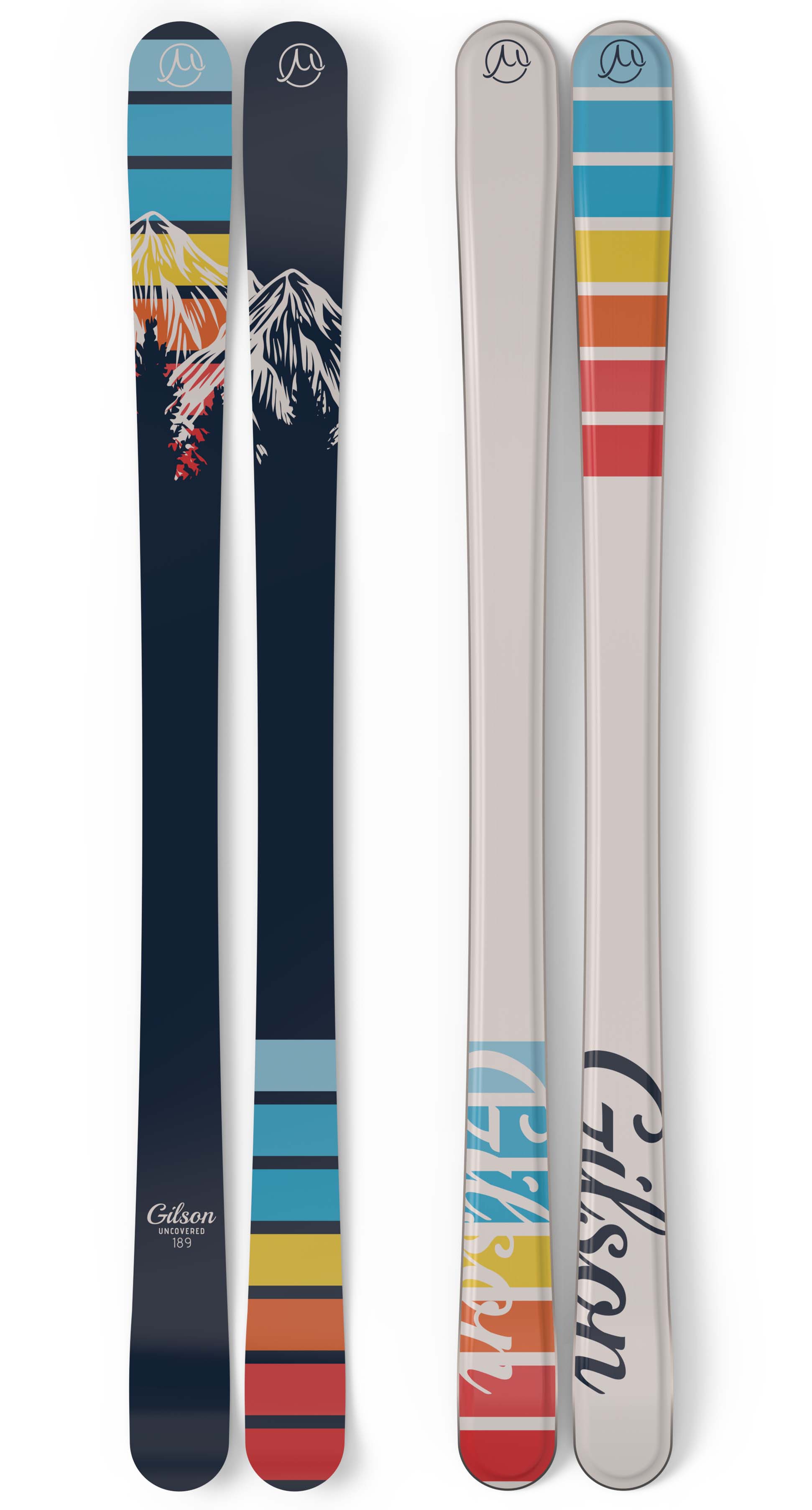 2022 uncovered skis large