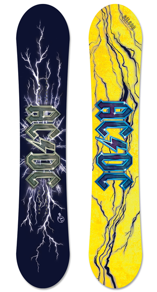 Snowboards Ac Dc Thunderstruck Gilson Snow