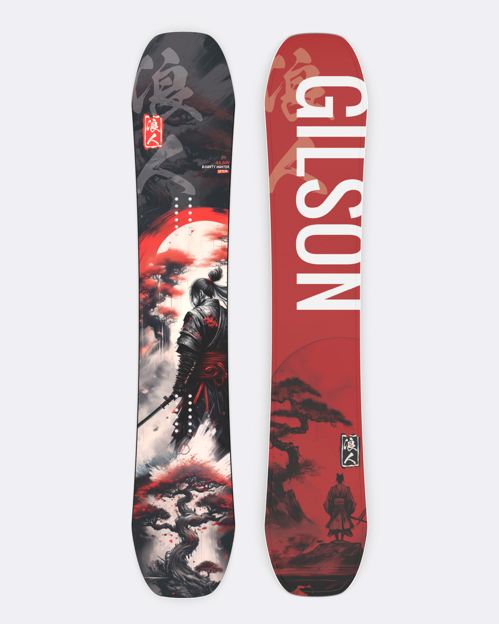 147cm 
GILSON 
Bounty Hunter 
Ronin graphics