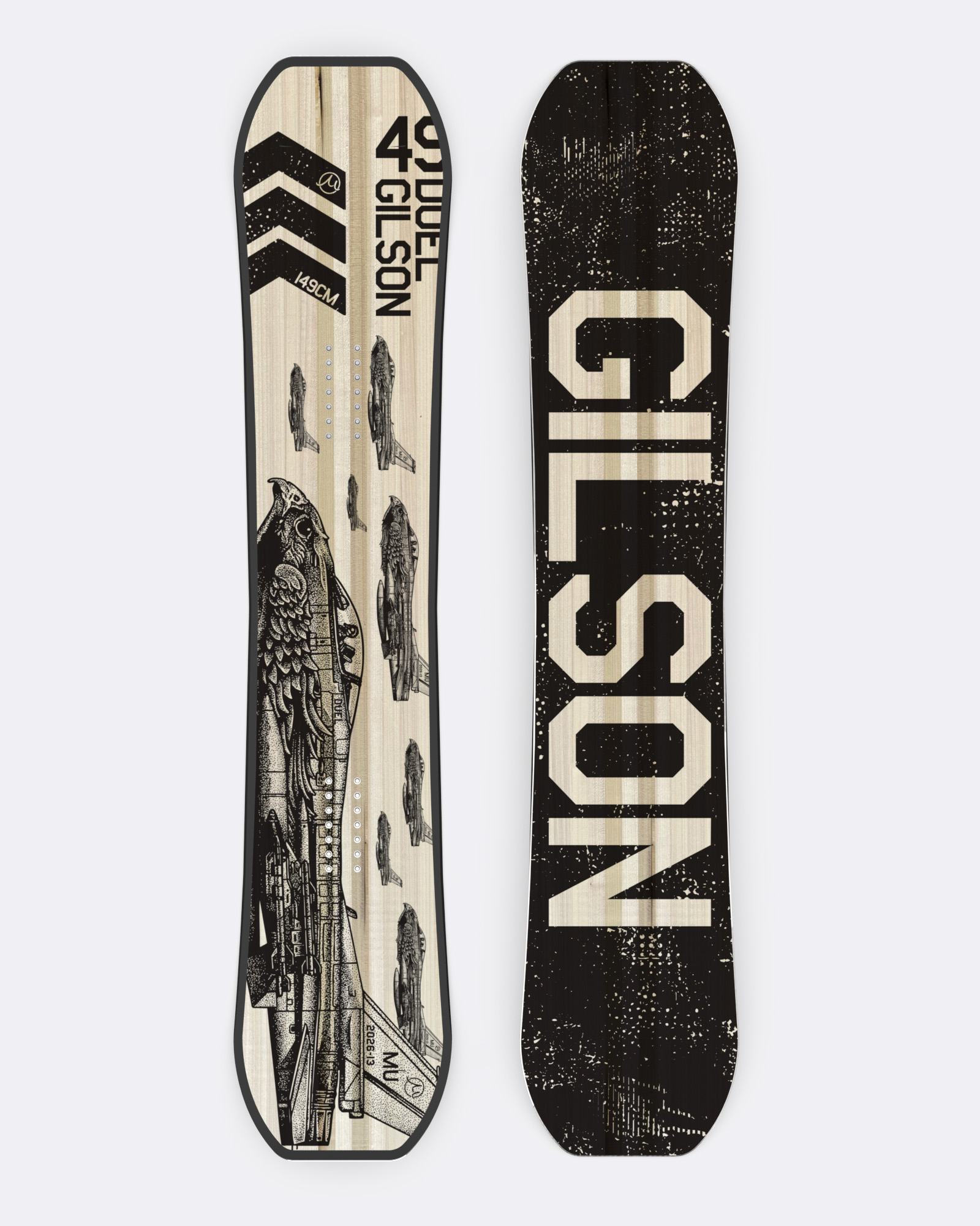 149cm 
GILSON 
Duel graphics