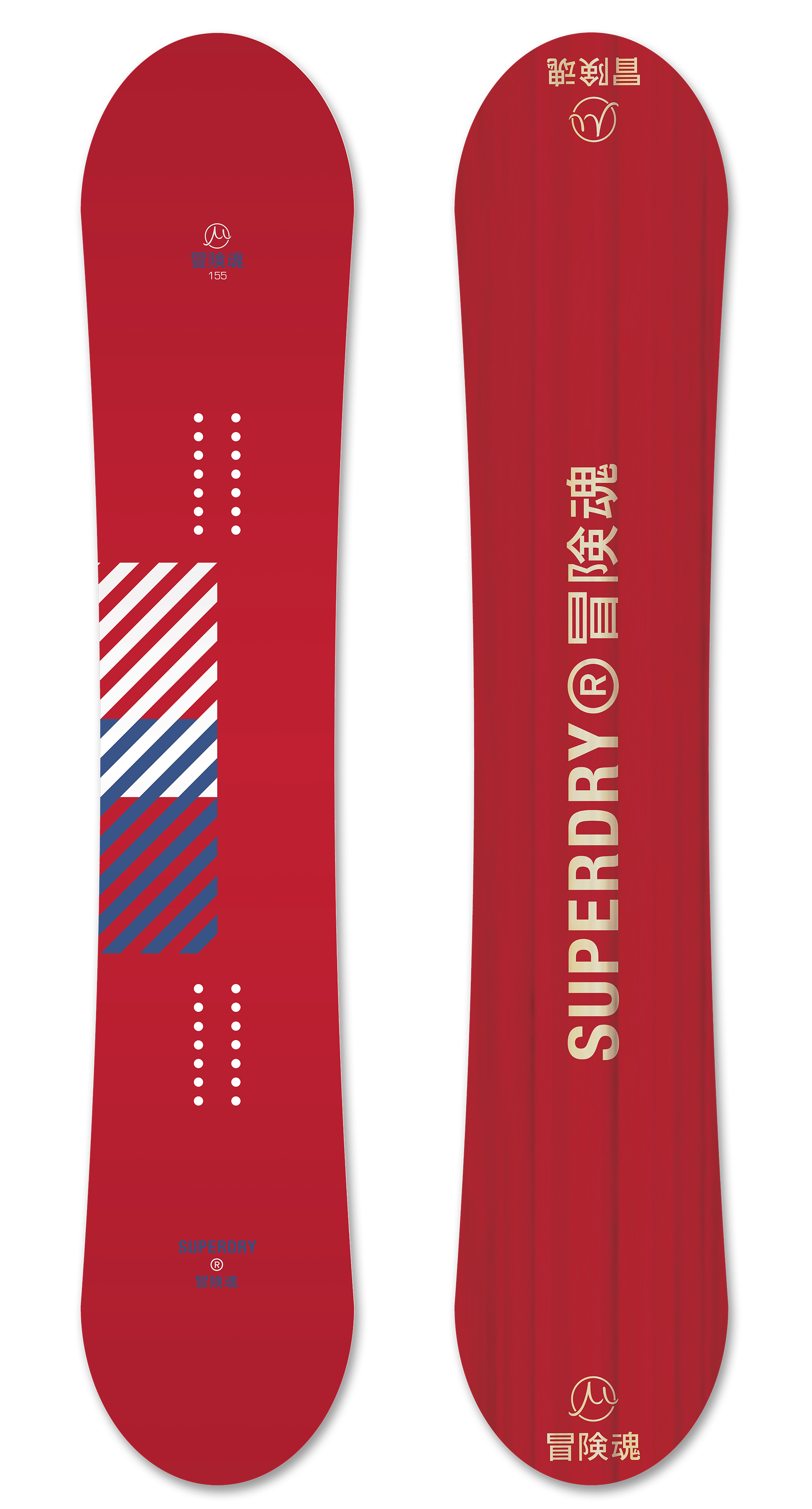 Superdry gravity red large