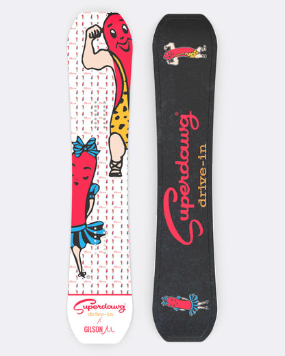 ride control snowboard 2014 Superdawg Flat-to-Rocker Freestyle Snowboard