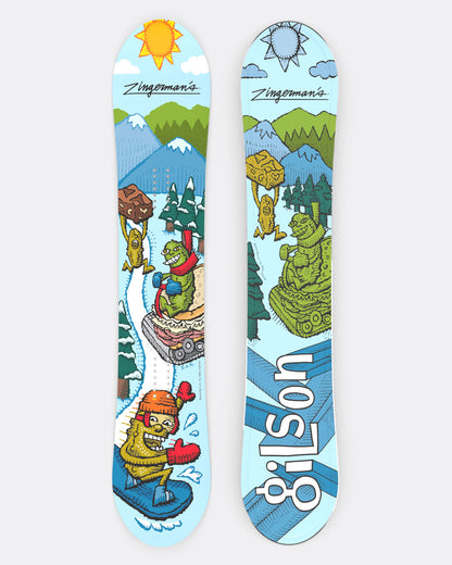 burton animal a board snowboard Zingermans Hybrid Camber All Mountain Snowboard