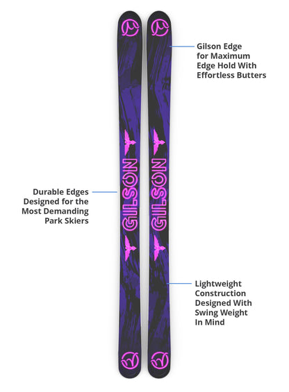 GILSON Fusion Freestyle Early Rise Skis (161cm)