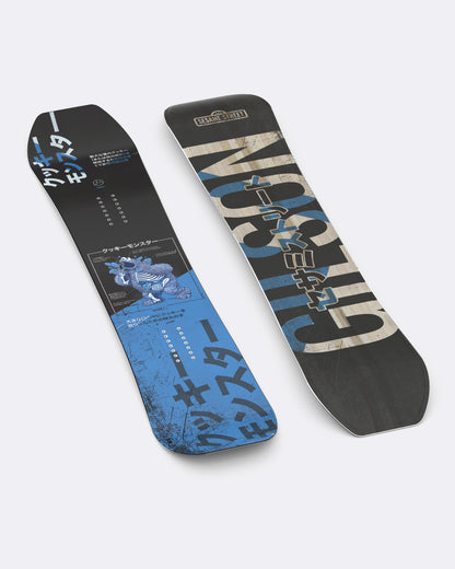 burton custom snowboard seseme street 2025 Sesame Street Cookie Monster Anatomy Snowboard