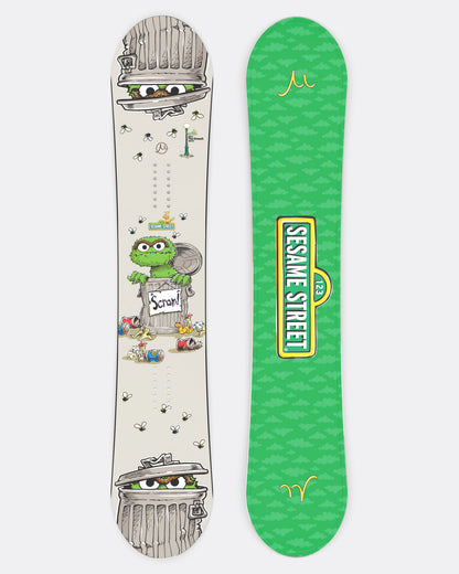 burton custom snowboard seseme street Sesame Street Retro The Grouch Snowboard