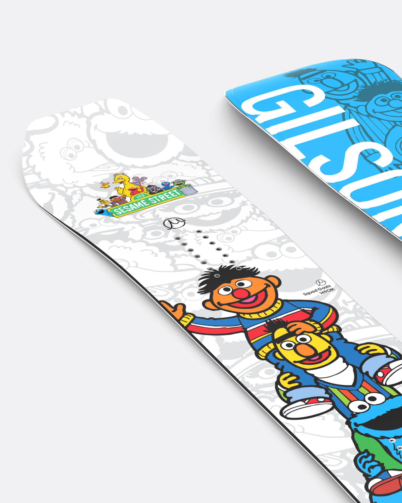Sesame Street Bert & Ernie Snowboard | GILSON Flat-to-Rocker