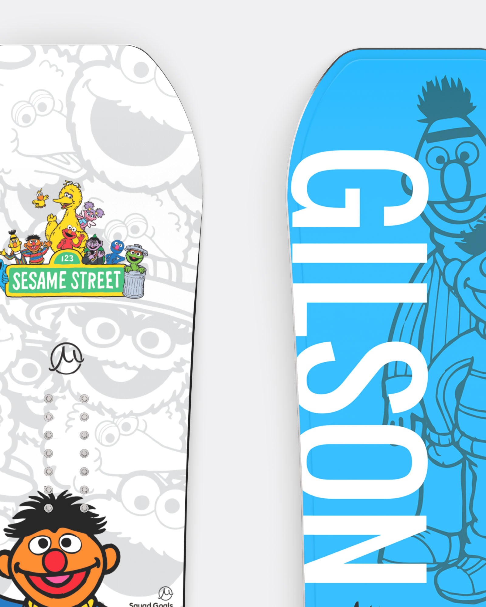 Sesame Street Bert & Ernie Snowboard | GILSON Flat-to-Rocker