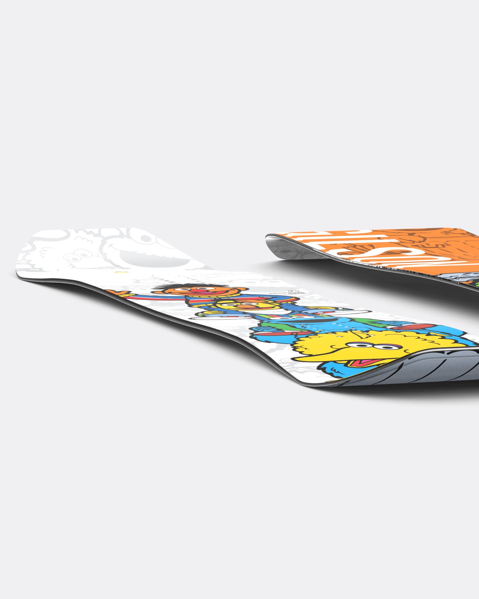 Sesame Street Oscar the Grouch Snowboard | GILSON Flat-to-Rocker