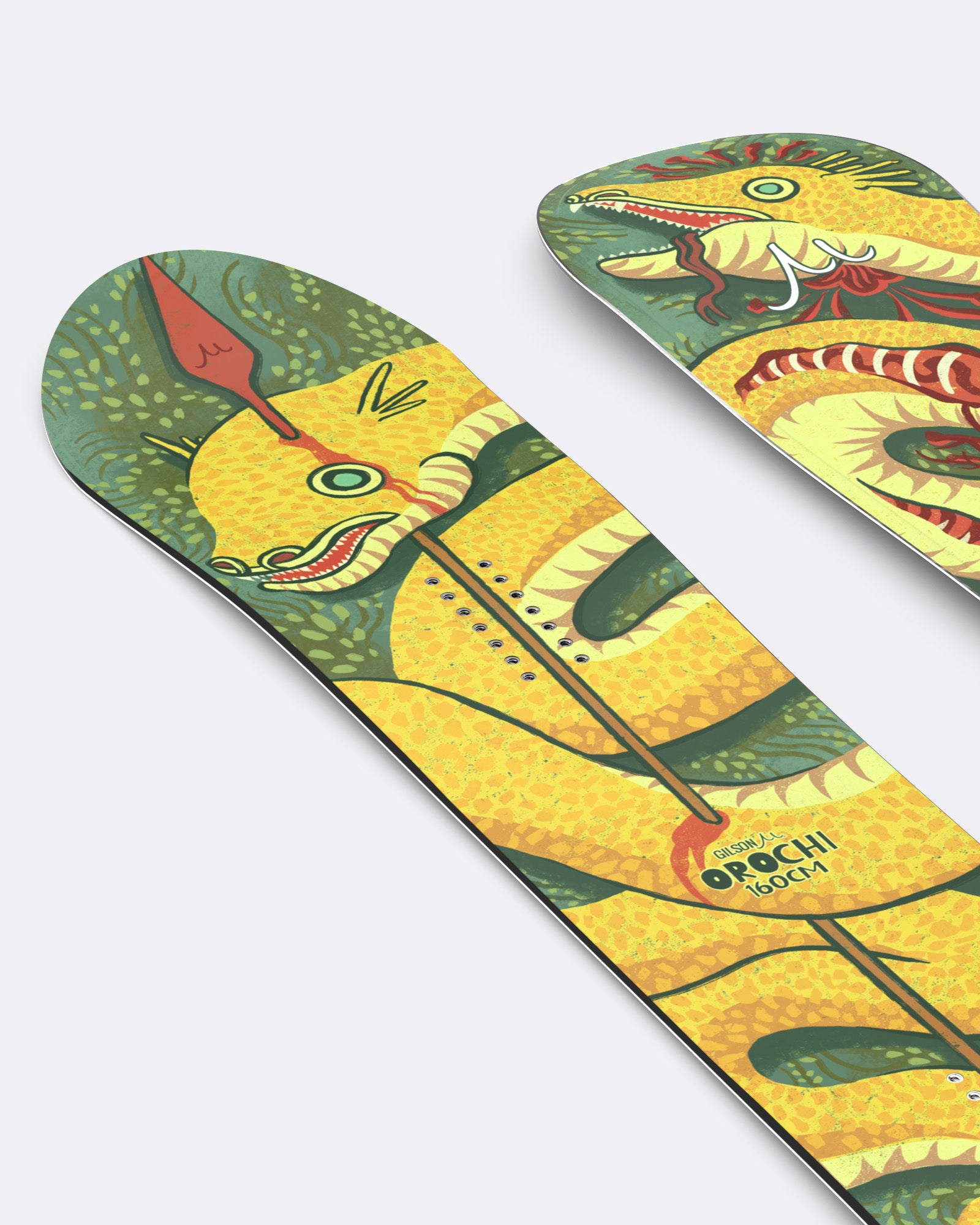 Orochi Hybrid Camber All Mountain Snowboard | GILSON x Tatsuya King