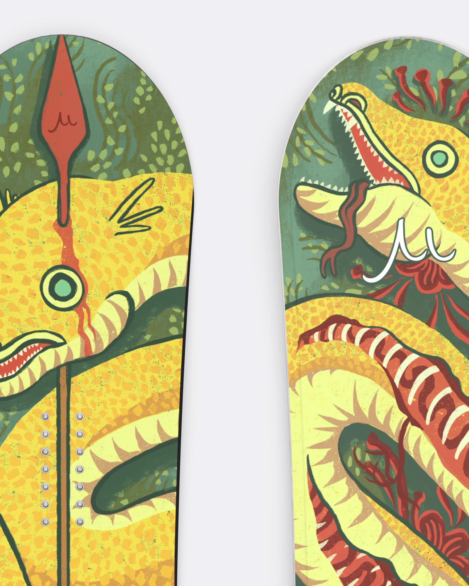 Orochi Hybrid Camber All Mountain Snowboard | GILSON x Tatsuya King