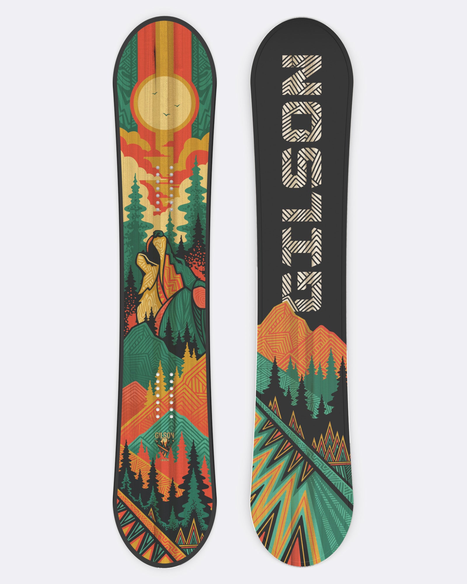 Wolf Homebrew Hybrid Camber All Mountain Snowboard | GILSON Snow