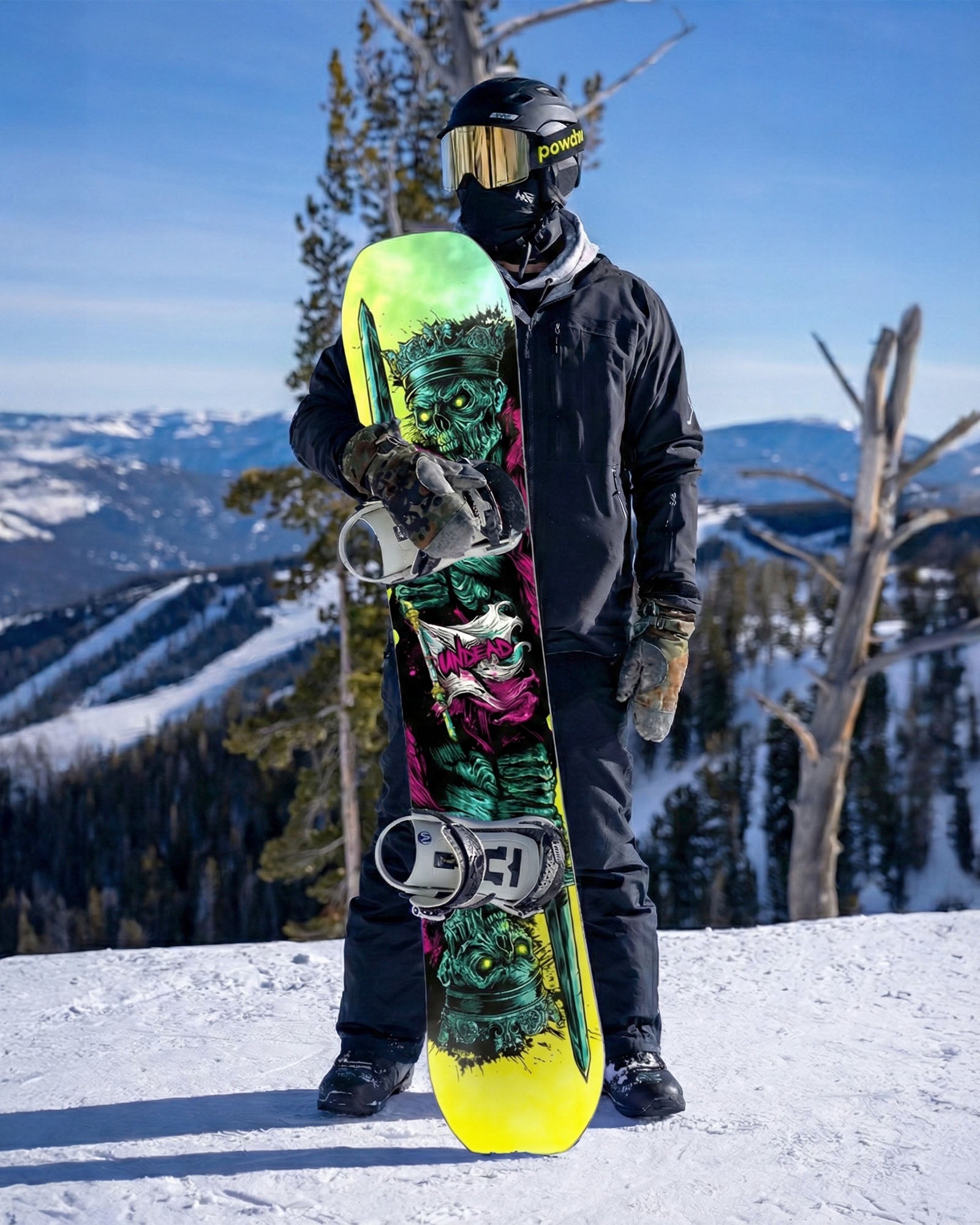 GILSON Undead Freestyle Hybrid Camber Snowboard | All-Mountain & Park