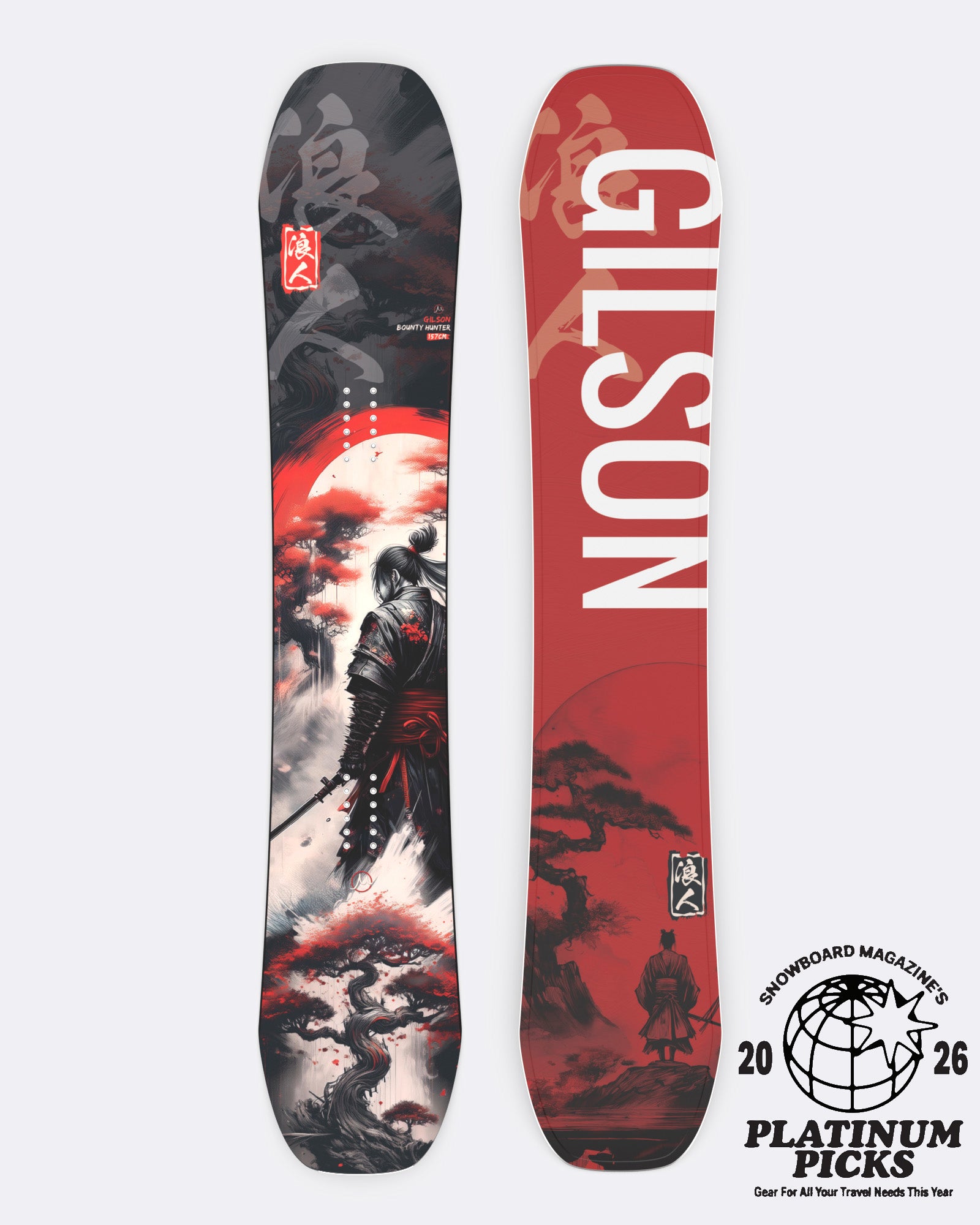 Bounty Hunter Ronin Full Camber Twin Snowboard | GILSON