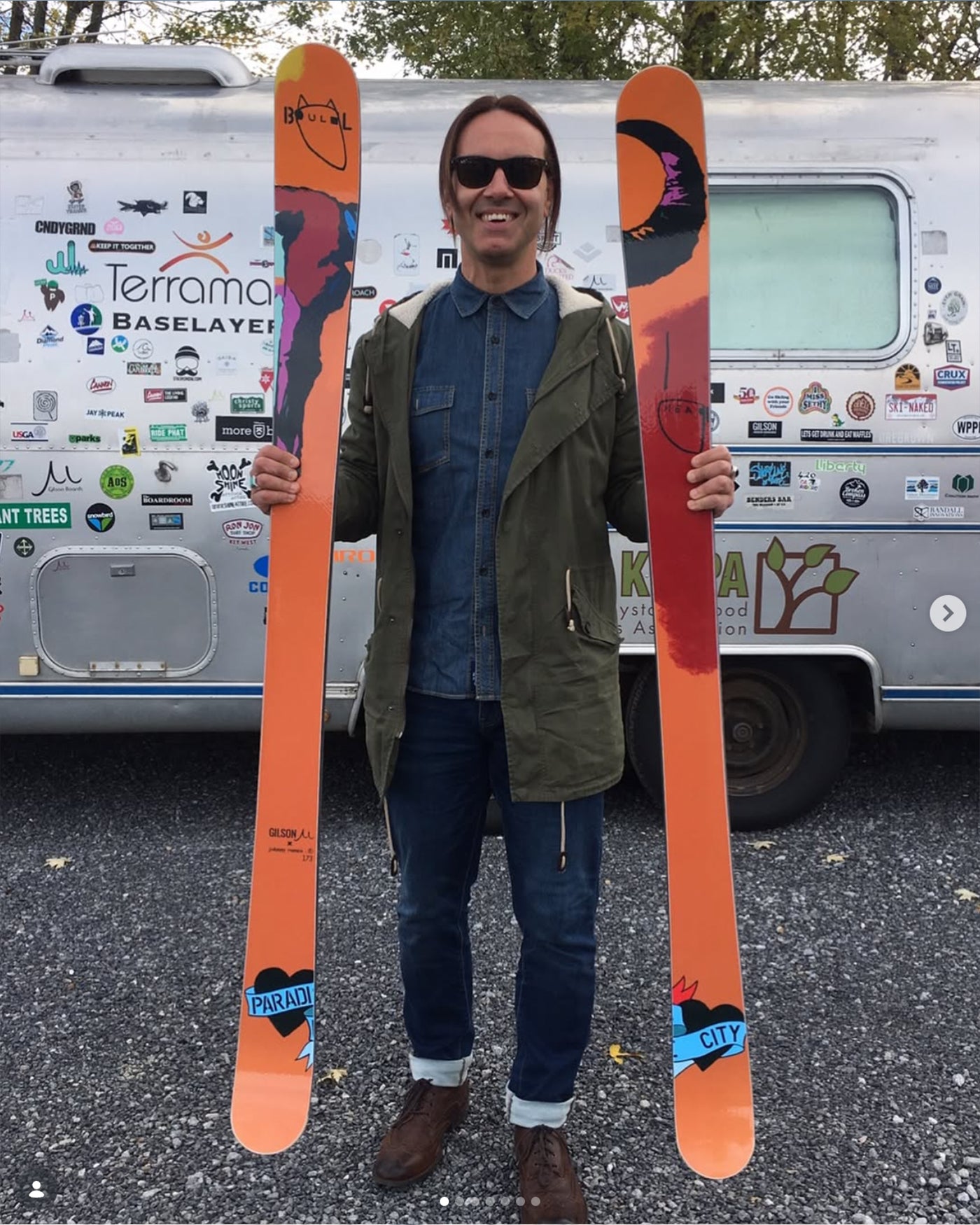 Custom GILSON Skis