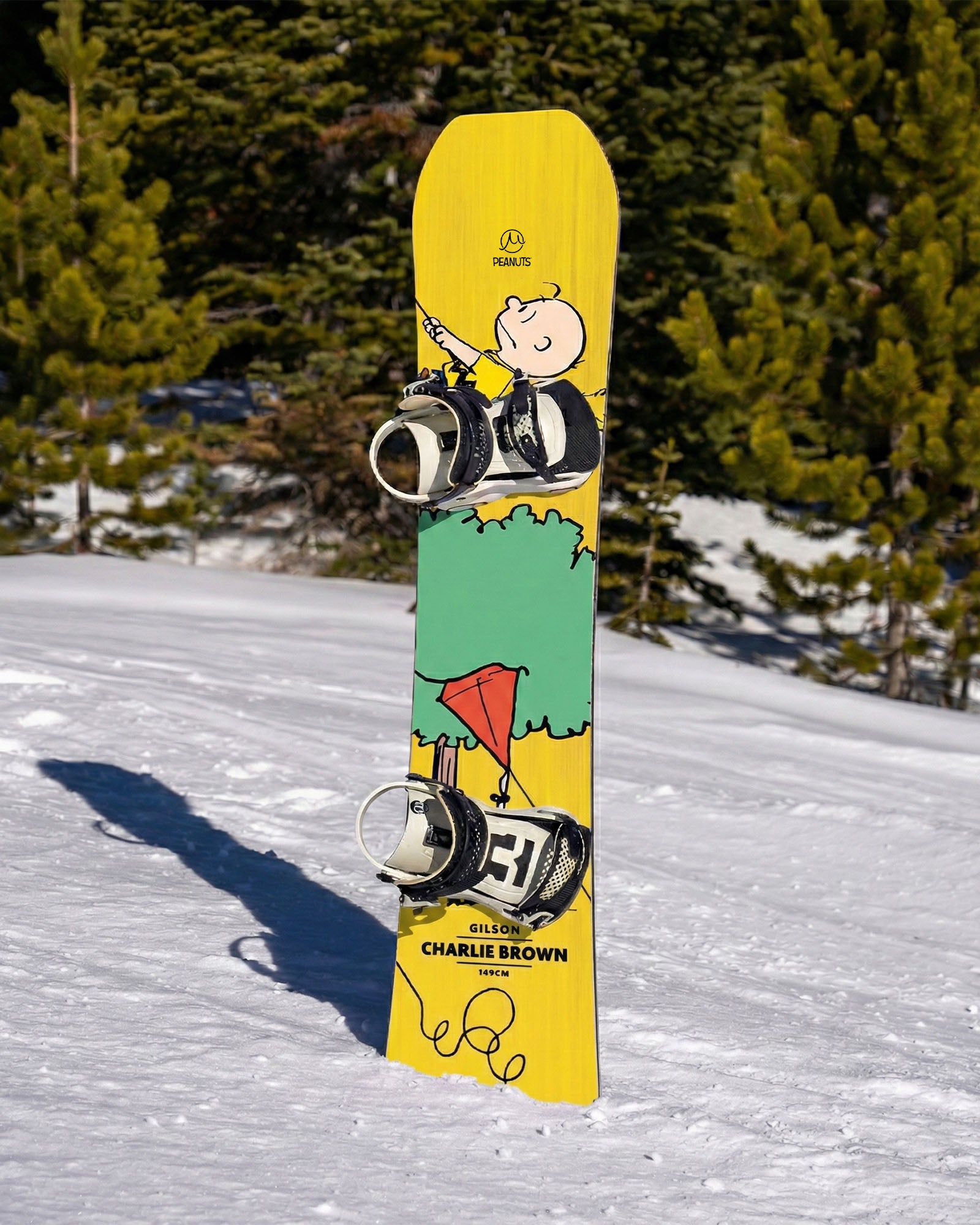 GILSON x Peanuts Charlie Brown Snowboard | 1-of-75 Collector's Series