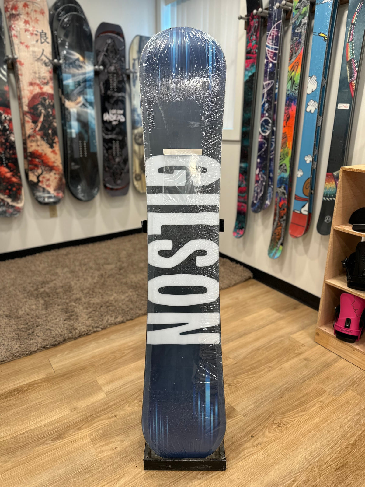 Closeout - Blue Homebrew 160cm 3D (Discolored graphic) #2133