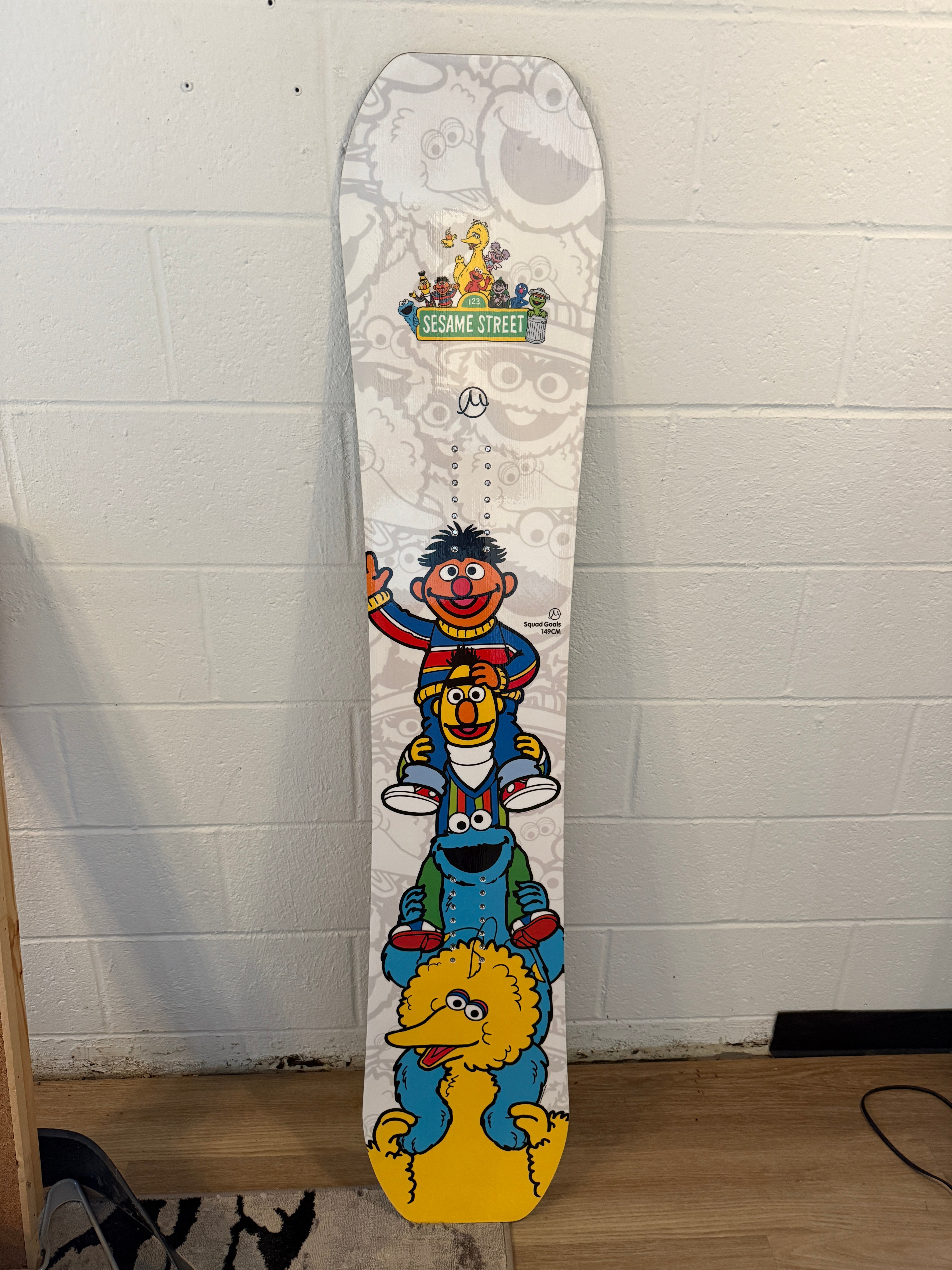 149cm Sesame Street Squad Goals Big Bird CLOSEOUT 1234